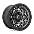 thumbnail image 1 of Fuel D784 Unit 17X9 6X135 1Et 125.1Cb Gunmetal With Matte Black Ring Wheel, 1 of 3