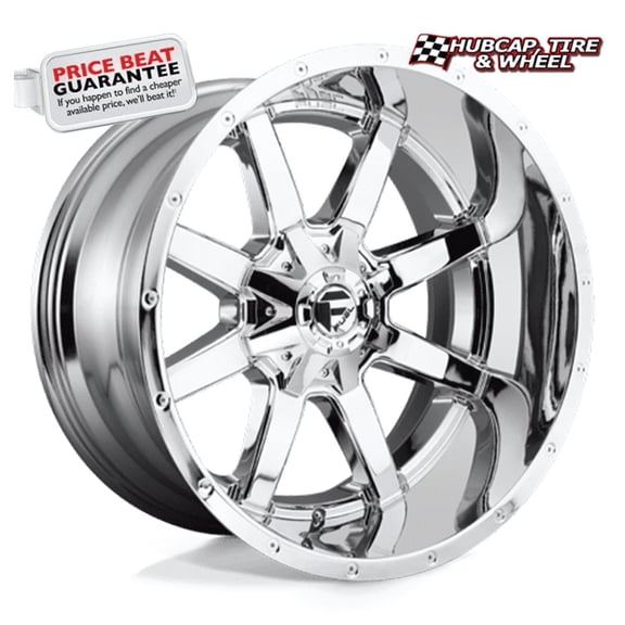 Fuel Deep Lip Wheels D536 Maverick Wheel 20mm 8x180 P-Chrome P -Chrome