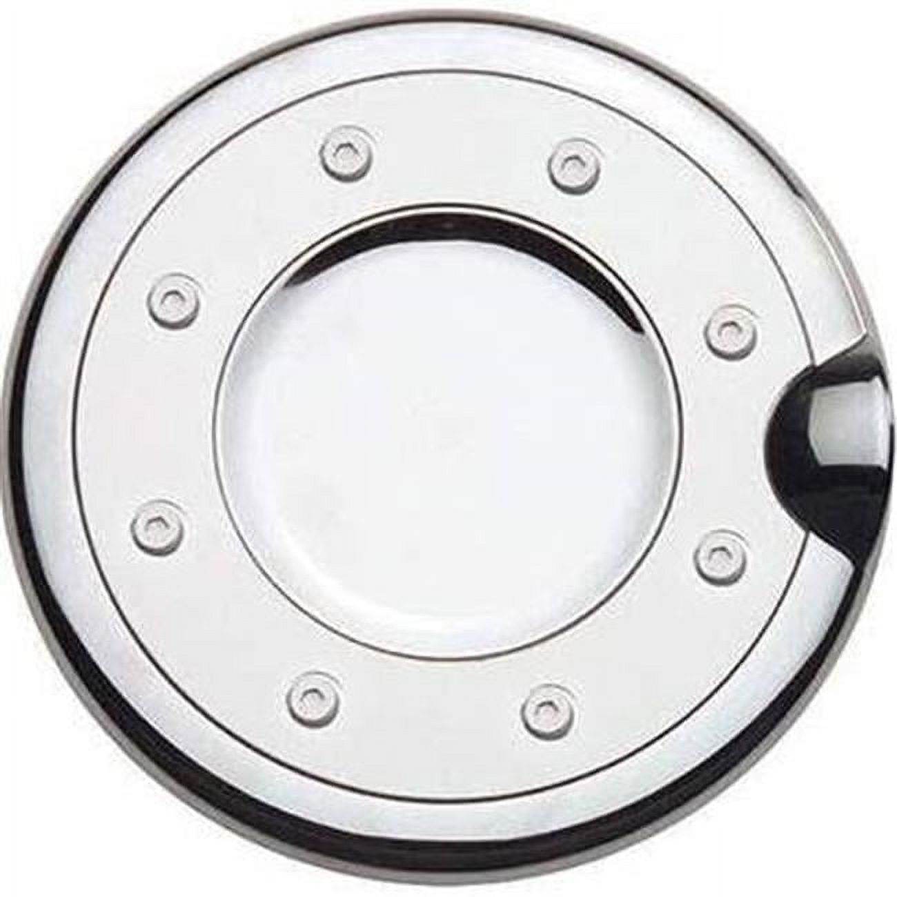 Fuel Door Cover, Chrome