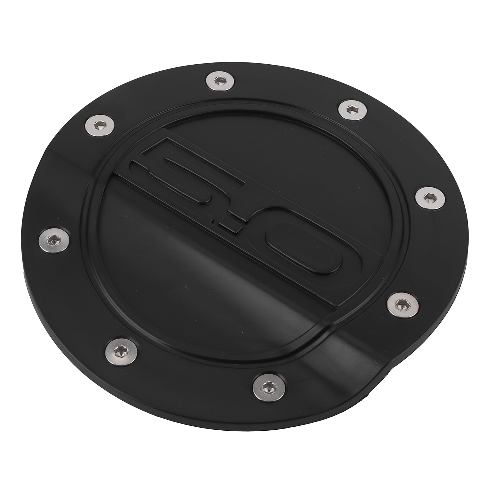 Fuel Door Cover, Fuel Door Cover Gas Lid Black Fit For All Model 2015
