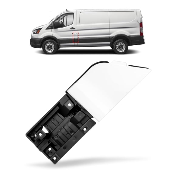 Fuel Filler Door Housing Gas Door w/Cover For 2015-2024 Ford Transit Van 150 250 350 # CK4Z-5427936-A CK4Z5427936J