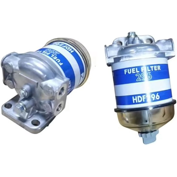 Fuel Filter Assy Compatible with Engine 26561117 HDF296 7111-296