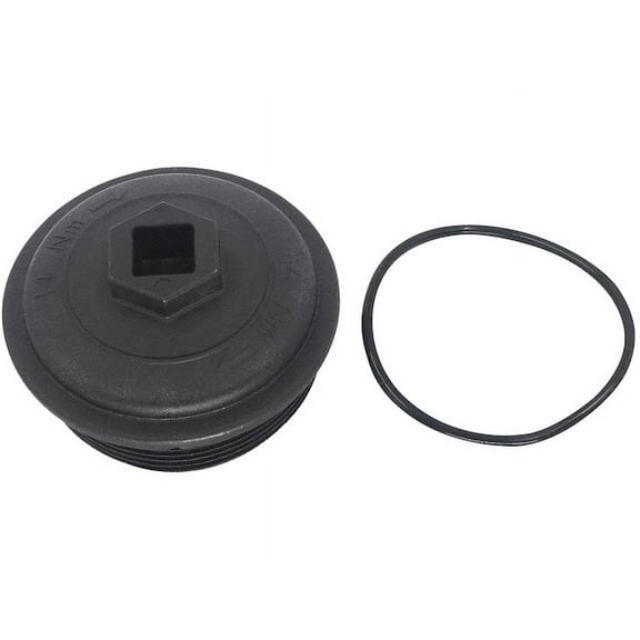 Fuel Filter Cap - Compatible with 2003 - 2007 Ford F-350 Super Duty 6.0L V8 2004 2005 2006