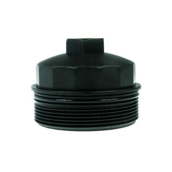Fuel Filter Cap - Compatible with 2008 - 2013 International 7500 9.3L 6-Cylinder MaxxForce 10 2009 2010 2011 2012