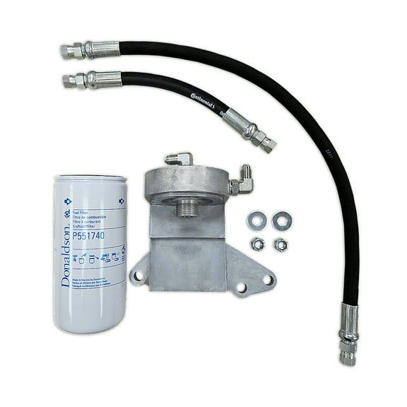 Fuel Filter Conversion Kit Fits John Deere 4000, 4010, 4020, 4320, 4520, 4620, 5010, 5020 Tractors