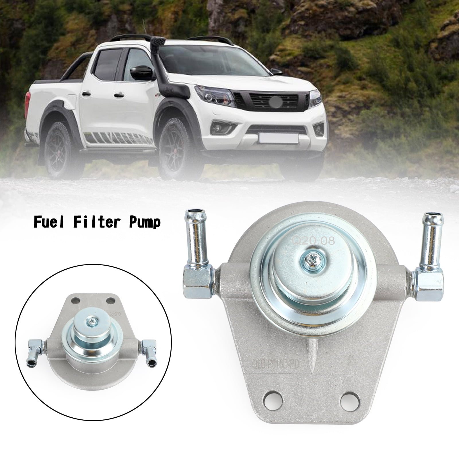 Fuel Filter Housing Primer Pump Cap Fit for Nissan Navara D22 YD25DDTI