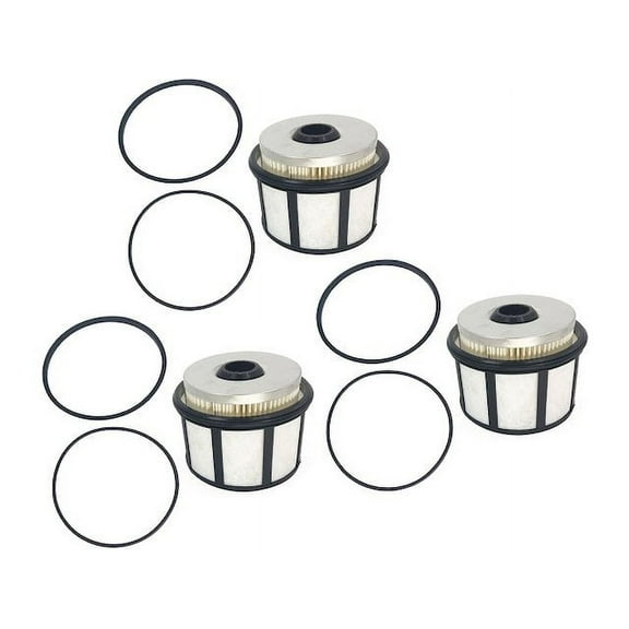 Fuel Filter Kit - Compatible with 2002 Ford E-550 Econoline Super Duty 7.3L V8 Diesel