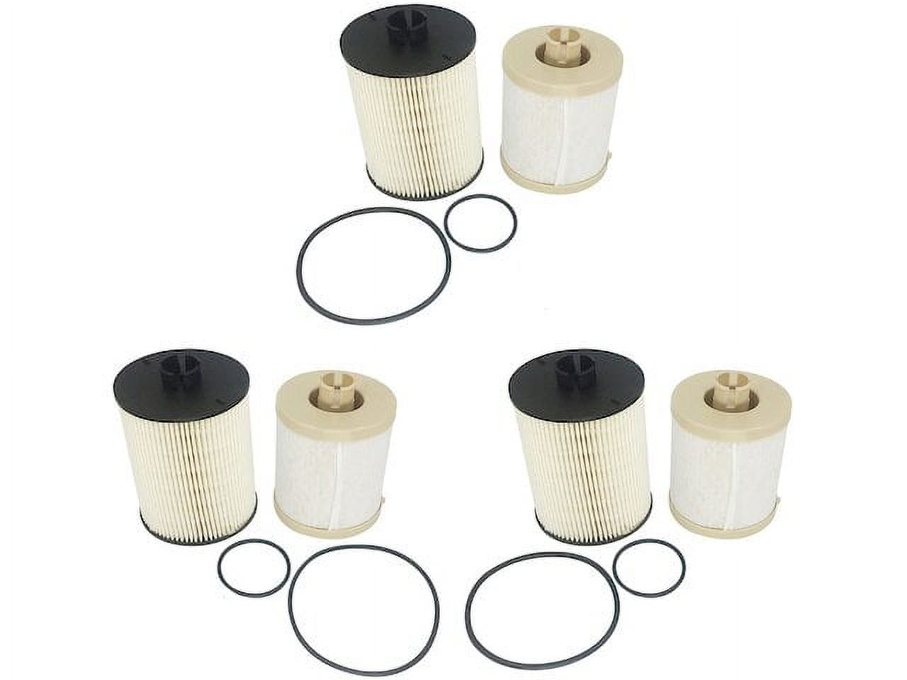 Fuel Filter Kit Primary and Secondary Fuel Filters 6 Piece