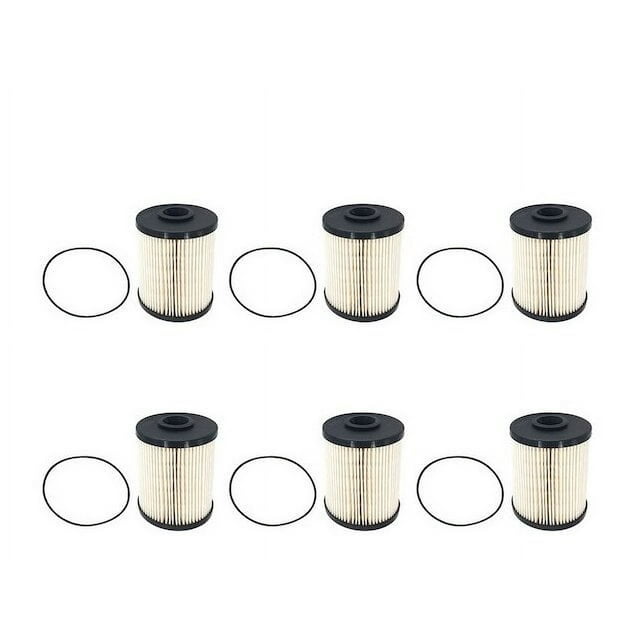 Fuel Filter Kit with Seals 6 Piece Compatible with 2000 2009