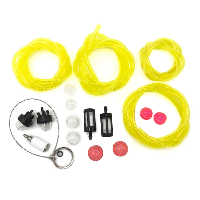 Fuel Filter Line Hose Primer Bulb Kit Weeds Eater Gas Trimmer For