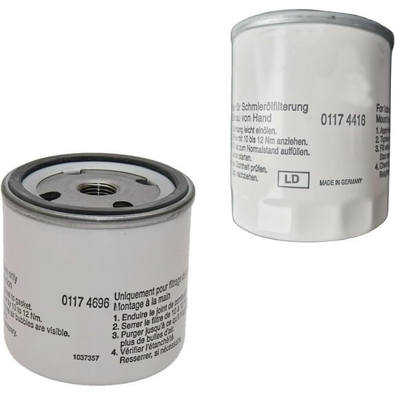 Fuel Filter+Oil Filter Set 01174416 01174696 Fits For Deutz Engine 2011 1011 511