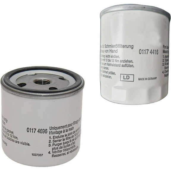 Fuel Filter+Oil Filter Set 01174416 01174696 Fits For Deutz Engine 2011 1011 511
