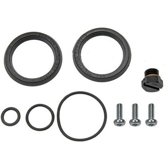 Fuel Filter Primer Housing Seal Kit - Compatible with 2001 - 2012 Chevy Silverado 2500 HD 6.6L V8 2002 2003 2004 2005 2006 2007 2008 2009 2010 2011