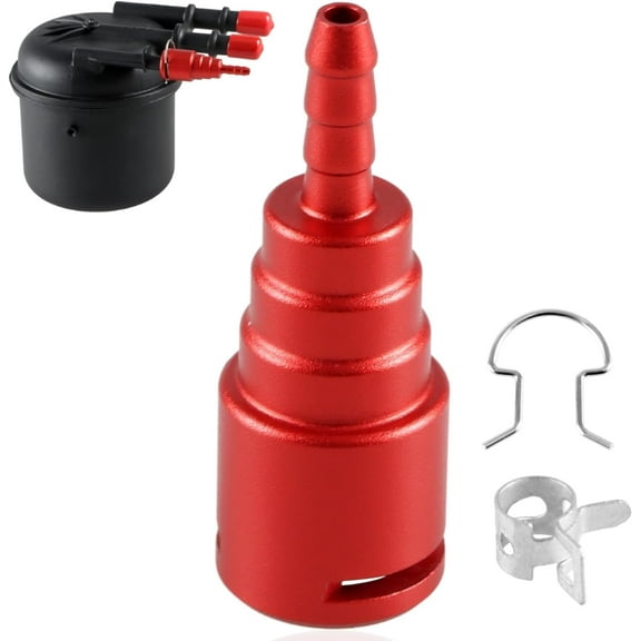 Fuel Filter Return Line Connector Compatible With Ford 6.7L Powerstroke Diesel 2017-2020 Replaces#: HC3Z-9A564-A -Upgraded, Aluminum Alloy