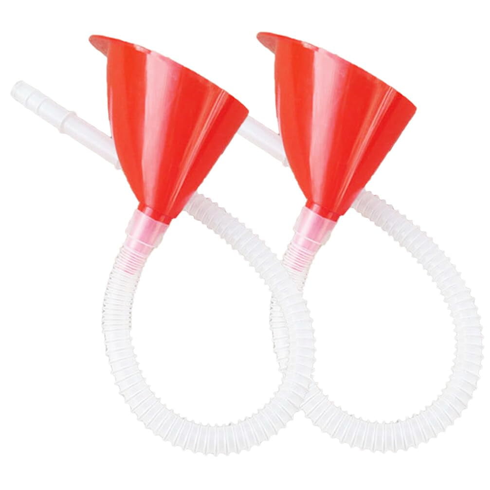 Fuel Funnel 2 Sets Flexible Funnel Automotive Funnel Oil Change Tool