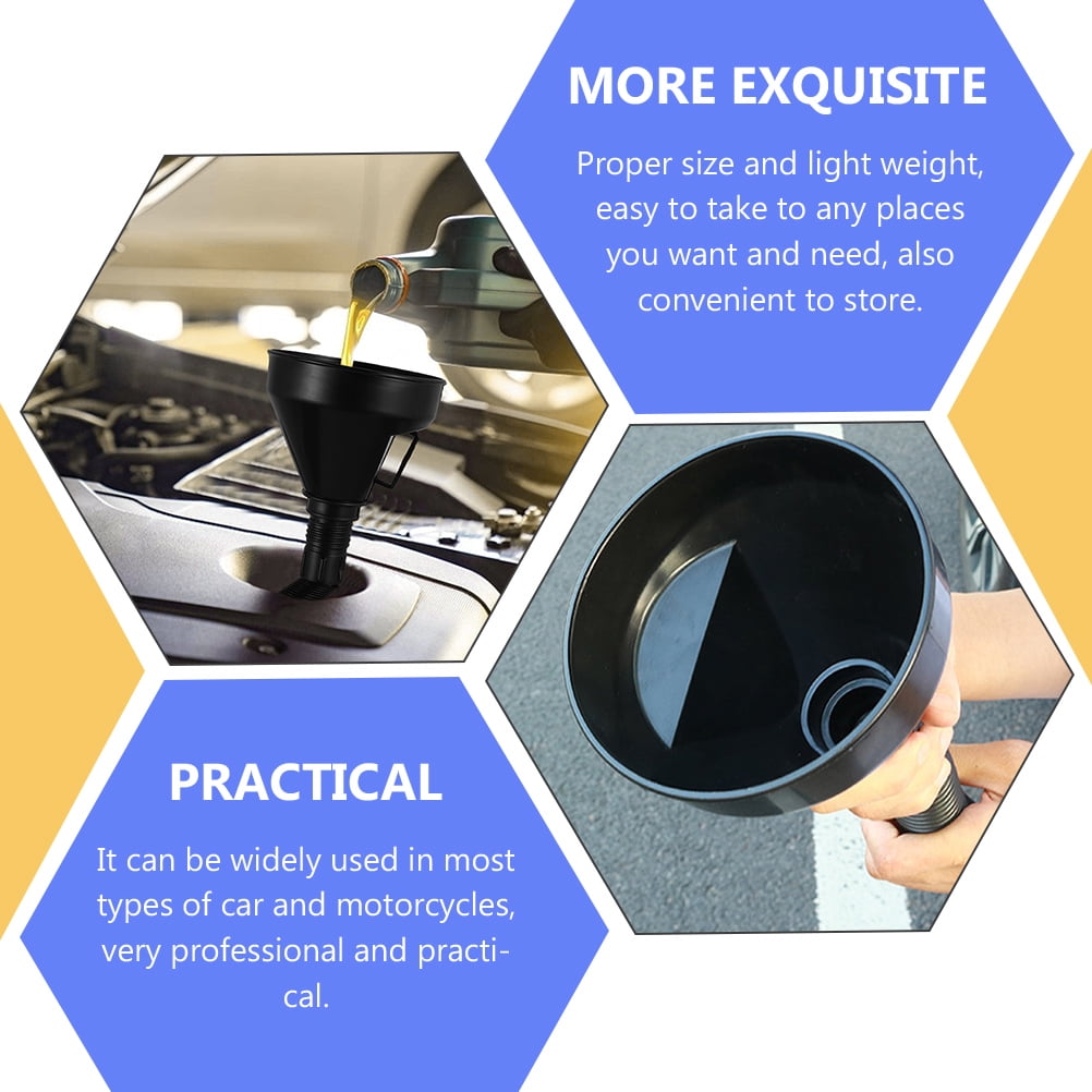 Fuel Funnel Filter 10 Pcs Motorbike Oil Funnel Filters Car Fuel Filter