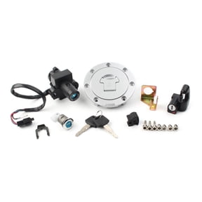 Fuel Gas Cap Ignition Switch Lock Set For 1989-1998 Honda CB400 CB-1 VT250 MC20