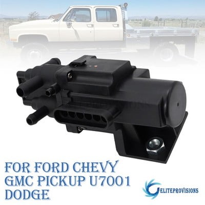 Fuel Gas Dual Tank Selector Valve 6-Port For Ford Chevy GMC Pickup Dodge U7001