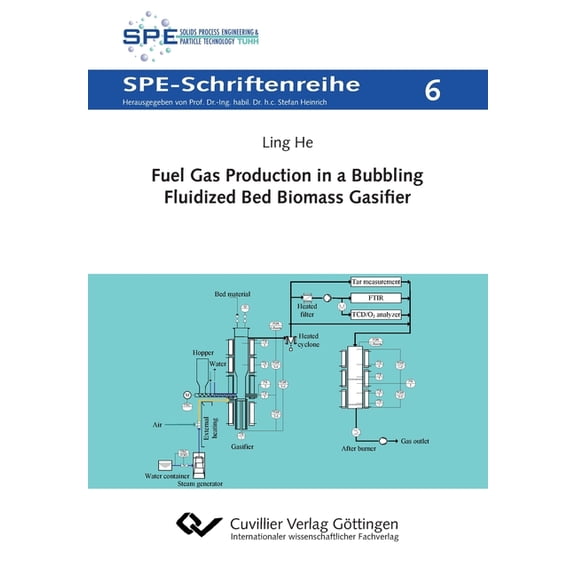 Fuel Gas Production in a Bubbling Fluidized Bed Biomass Gasifier, (Paperback)