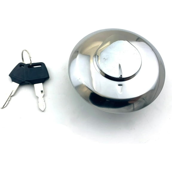 Fuel Gas Tank Cap Cover Lock W/Key Compatible with Honda CB1000C CB650 CB750 CM400 CM450 GL500 GL650 VF500F