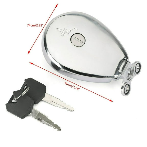 Fuel Gas Tank Cap Key Set For Kawasaki Bulcan Vulcan 88 EN400 EN500 VN1500 87-96