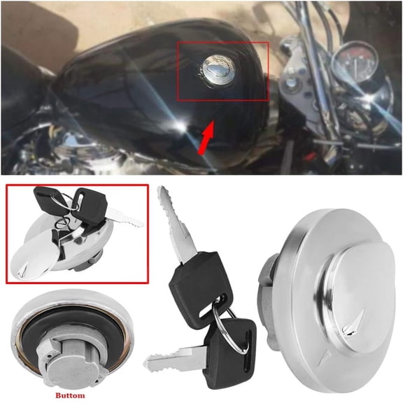 Fuel Gas Tank Cap for 1999-2007 VT600 1985-2016 CMX250C/AC Rebel