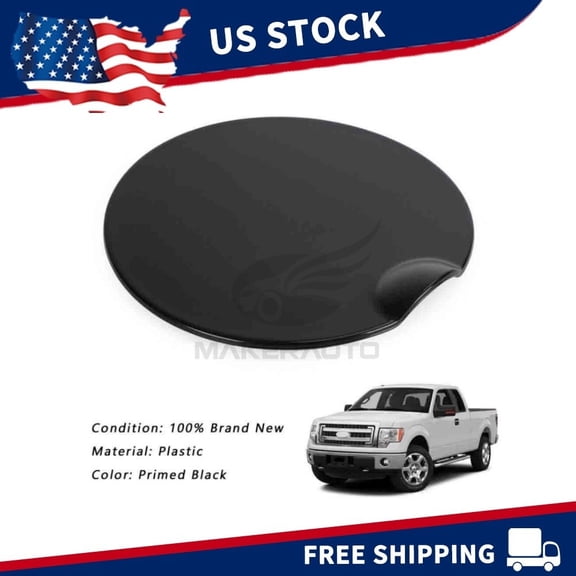 Fuel Gas Tank Filler Lid Door Cap for 2009-2014 Ford F-150 F150 9L3Z-99405A26-AA