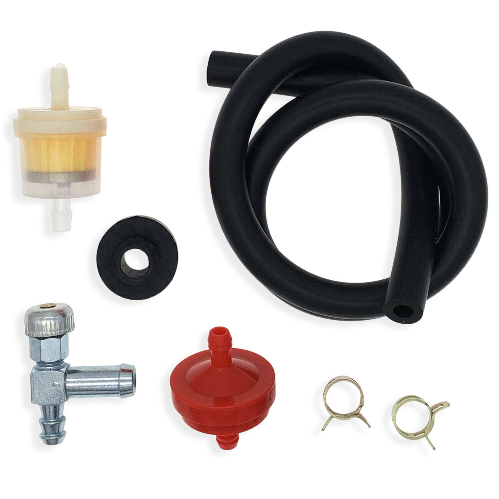 Fuel Gas Tank Grommet Bushing Shut Off Valve Kit For Craftsman Coleman
