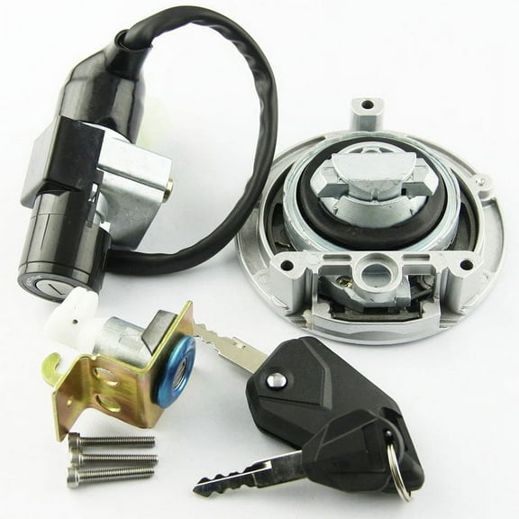 Fuel Gas cap Ignition Switch(4 wires) Seat Lock Keys For Honda Grom125 2017-2023