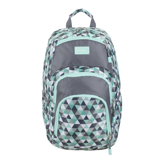 Fuel Girls Everyday Multi-Purpose Sport Tier Athleisure Backpack, Mint Diamonds
