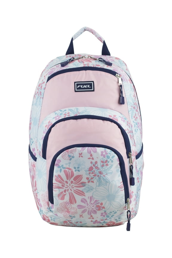 Girls Everyday Multi-Purpose Sport Tier Athleisure Backpack, Spring Flowers