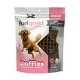 thumbnail image 1 of Fuel Good Wooffles Pork, Bacon & Banana Recipe High Protein Soft & Chewy Dog Treats, 11-oz bag, 1 of 7