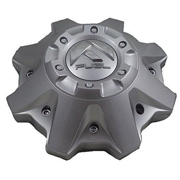 Fuel Gray Wheel Center Caps Set of ONE (1) 1002-53V M-447 8-Lug 1002-53