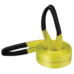 Fuel Helmets 2 in. x 20 ft. Deluxe Tow/Recovery Strap with Looped Ends (10,000 lbs. Break Strength)