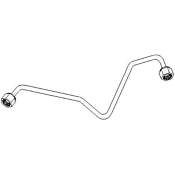 Fuel Injection Line - #3 fits Massey Ferguson 300 30 40B 50 50A 65 302 304 50 65 165 3165 30 40B 50A 302 304 3165 255 732898M91 35354203