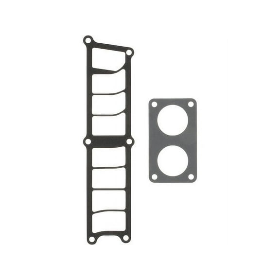 Fuel Injection Plenum Gasket Set - Compatible with 1985 - 1996 Ford F-150 5.0L V8 1986 1987 1988 1989 1990 1991 1992 1993 1994 1995