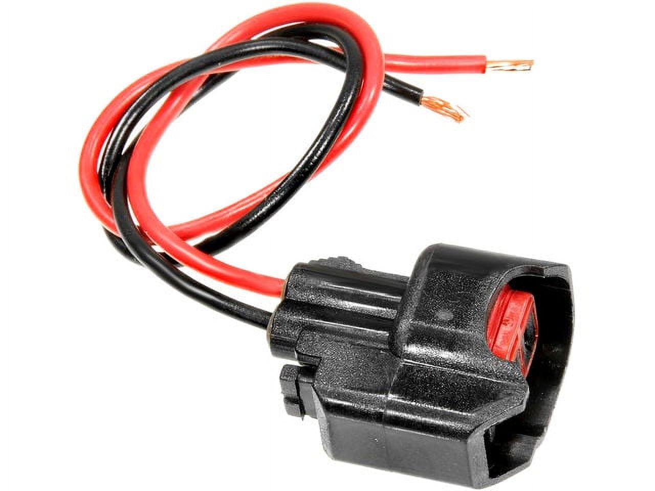 Fuel Injector Connector, Waterproof Shell + Copper Core Plug