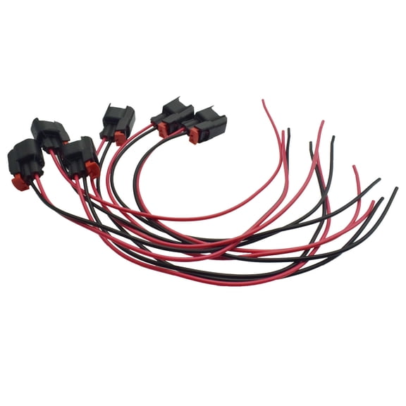Fuel Injector Connector Pigtail Plugs Culice For Ford Dodge EV6 EV14
