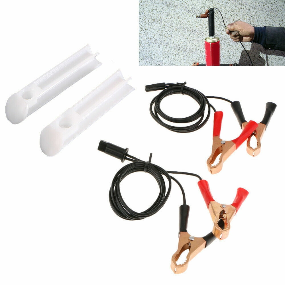 Fuel Injector Flush Cleaner Adapter DIY Kit Set Car Vehicle Tool