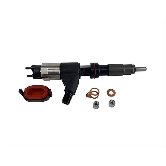Fuel Injector HPCR Compatible with John Deere 200DLC/210G/120D PowerTech 4.5L (4045) or 6.8L (6068) Diesel 2010-2018 DZ100212