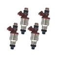 thumbnail image 1 of Fuel Injector Kit - 4 Piece - Compatible with 1989 - 1995 Toyota Pickup 2.4L 4-Cylinder 1990 1991 1992 1993 1994, 1 of 2