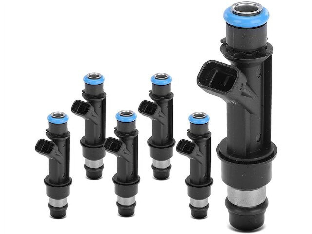 Fuel Injector Kit 6 - Compatible with 2003 - 2006 Chevy Trailblazer EXT 4.2L 6-Cylinder 2004 2005