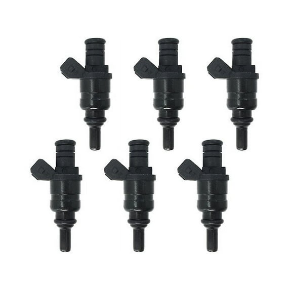 Fuel Injector Kit - 6 Piece - Compatible with 2001 - 2006 BMW 325Ci 2.5L 6-Cylinder 2002 2003 2004 2005