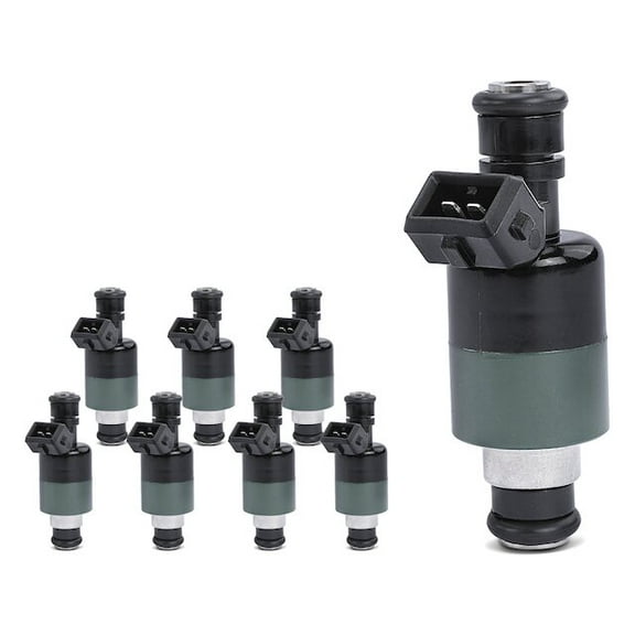Fuel Injector Kit 8 - Compatible with 1994 - 1996 Chevy Impala SS 5.7L V8 Naturally Aspirated 1995