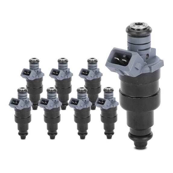 Fuel Injector Kit 8 - Compatible with 1996 - 1998 Dodge B1500 Base - Autopart Premium