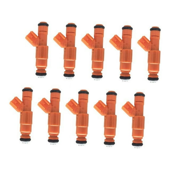 Fuel Injector Kit - Compatible with 2000 - 2004 Ford F-350 Super Duty 6.8L V10 - Replacement