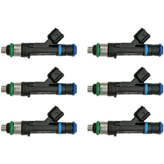 Fuel Injector Kit - Compatible with 2007 - 2011 Dodge Nitro 3.7L V6 2008 2009 2010