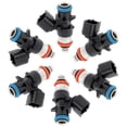 thumbnail image 1 of Fuel Injector Kit SCITOO 4 Holes Fuel Injector fit for Dodge Avenger Challenger Charger Durango Grand Caravan Journey,10 Jeep Grand Cherokee 0280158233,Set of 6, 1 of 4