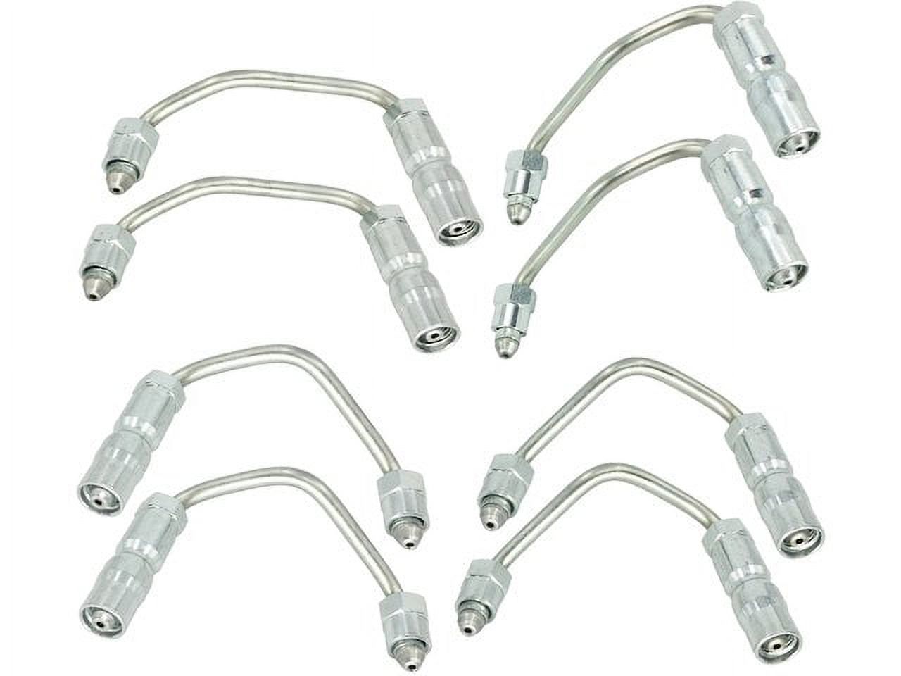 Fuel Injector Line Kit 8 Piece Compatible with 2001 2004 Chevy