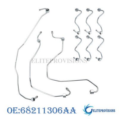 Fuel Injector Lines Kit For 2014-19 Dodge Ram 1500 3.0 V6 EcoDiesel Engines US
